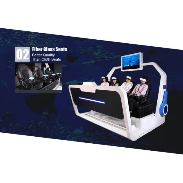 Theme Park VR Multiplayer Games 9D VR Shooting Games For 4 Players