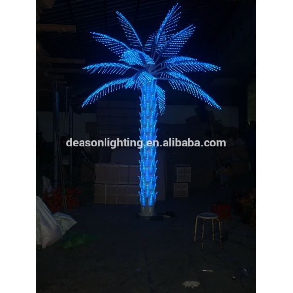 led artificial palm tree outdoor
