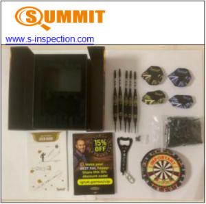 China Soft Tip Darts Quality Inspection Services , RoHS Pre Shipment Inspection Services on sale