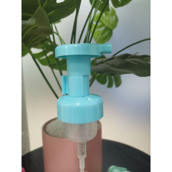 Customizable Bottle Foam Pump With White Pump Color Transparent Tube 43/400 Specification