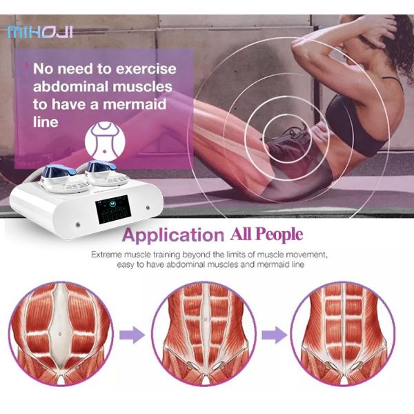 Electrical Muscle Sculpting Machine peface Neo RF Operation With 2 Handles