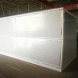 Galvanized Steel Frame Fireproof Foldable Container House