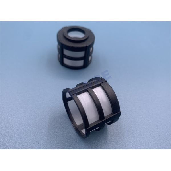 Custom Polyester Filter Mesh Cylinder Tubes Vertical Oblique Seam Ultrasonic Welding