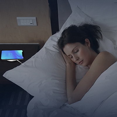 Removable Qi Wireless Charging Stand 10W Fast Charge Standing Wireless Charger