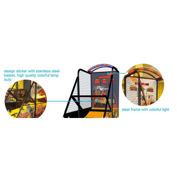 Basketball Shooting Game Machine Dazzle Light Version Dunker