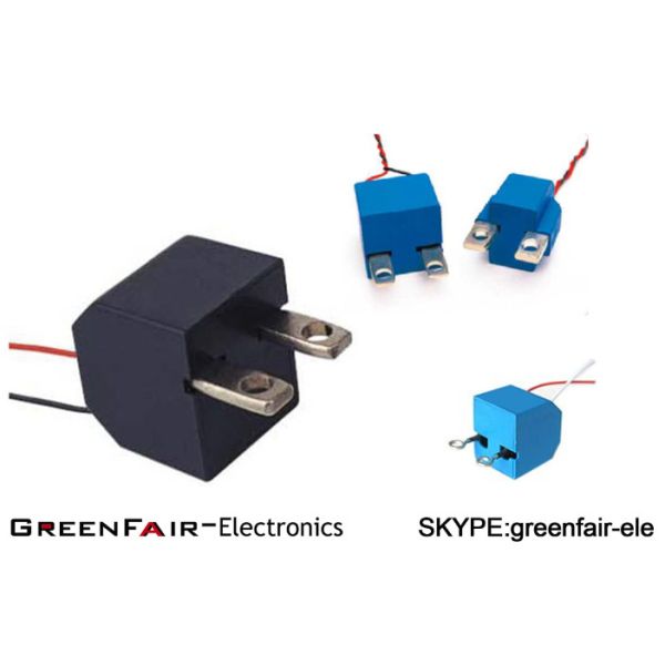 DC Immunity Electronic Current Transformer Iron Base High Accuracy Copper Bar