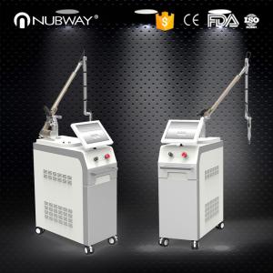 Quality CE / FDA approved yag laser 532nm 1064nm q switch nd:yag laser for pigments tattoo removal for sale