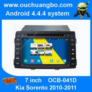 China Ouchuangbo car dvd gps stereo Kia Sorento 2010-2011 android 4.4 S160 support iPod USB 1080 on sale