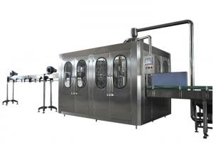 Quality 24 Filling Heads Bottled Water Filling Line With High Bottle Washing Efficiency for sale