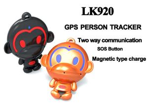 Quality Mini Tracking Device For Kids Elderly Personal with Two-way Communication --LK920 for sale