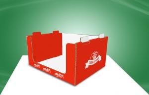 China High Effective Cardboard Popcorn PDQ Tray / Countertop Cardboard Display Box on sale