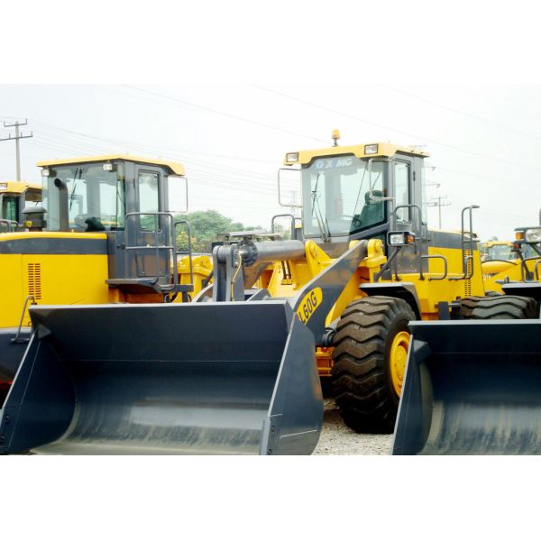 Large Case Compact Wheel Loader With Air Conditioning High Stength