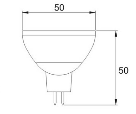 2700—6500K Led Spotlight Bulbs BR-LSP0102 / Spotlight Replacement Bulbs