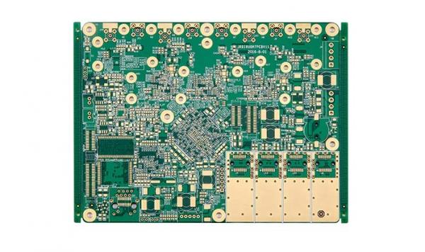 Buy 0.25MM Immersion Gold High Frequency PCB Design 12 Layer PCB Board 4 Mil at wholesale prices