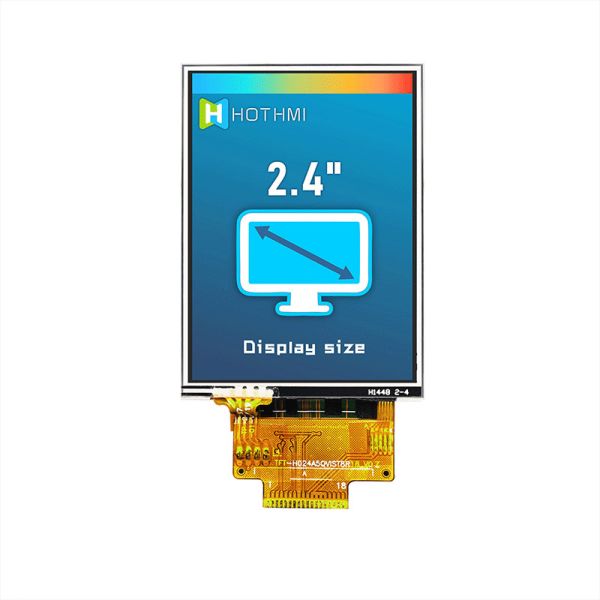 SPI 2.4 Inch Sunlight Readable TFT Resistive Touchscreen 240x320