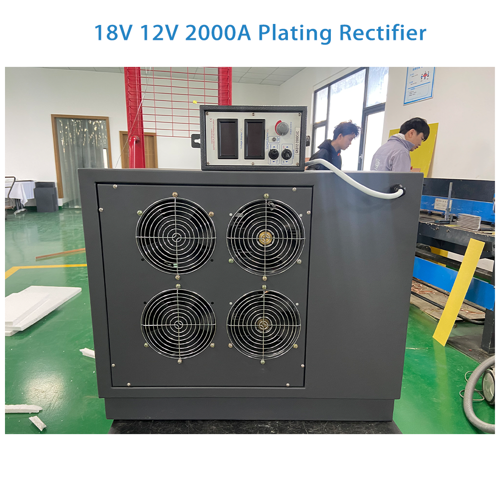 Electroplating Rectifier 415VAC 3 Phase 12V Output Voltage 2000A Chrome Plating Rectifier