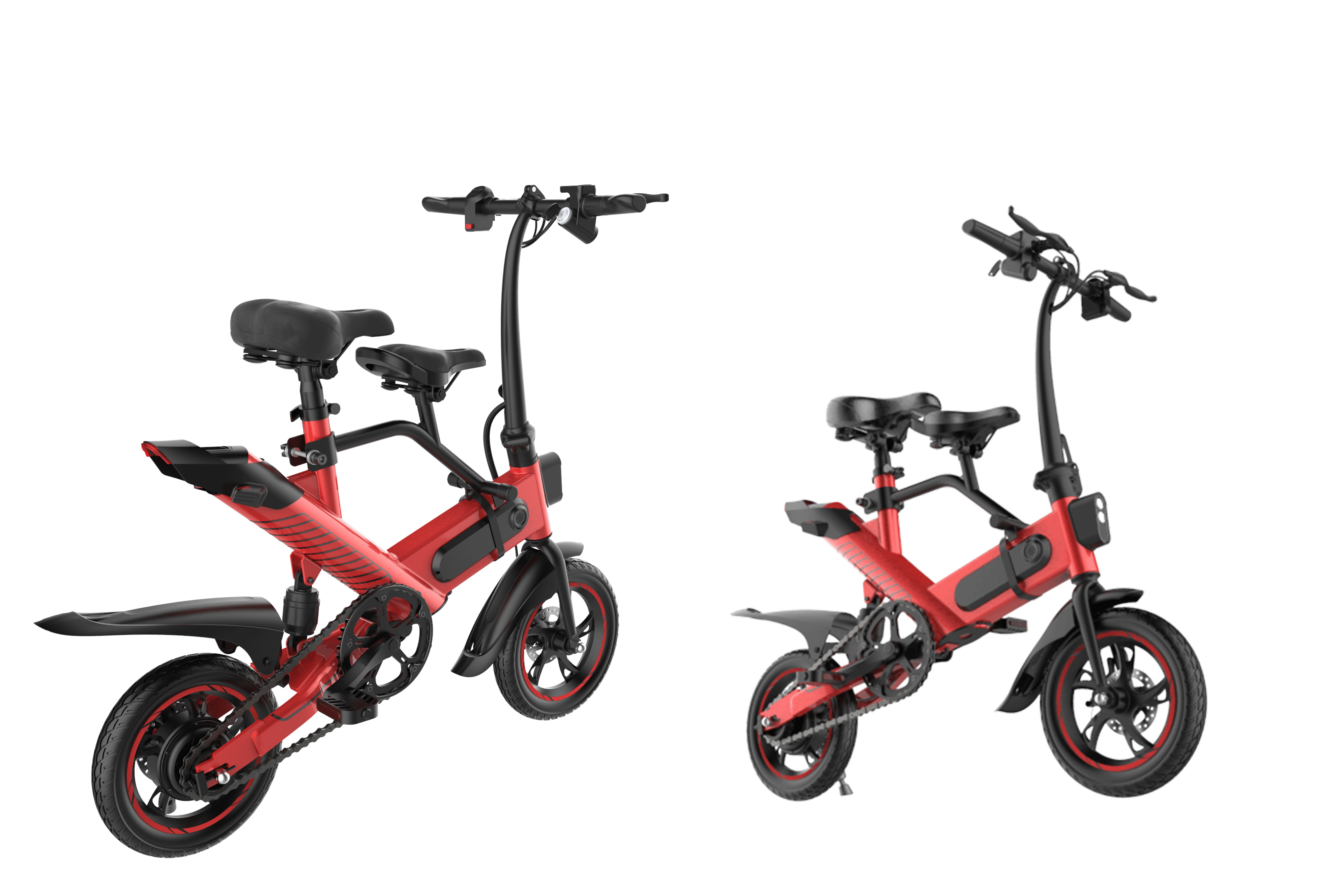 Multi Functional Electric Folding Road Bike Maximum Load 120kg For Commuting