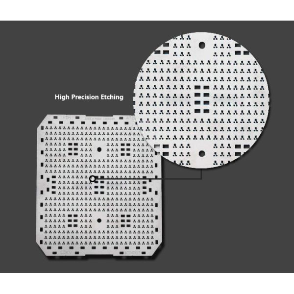 Aluminum Etching 0.5mm Thickness Precision Parts For Electronics