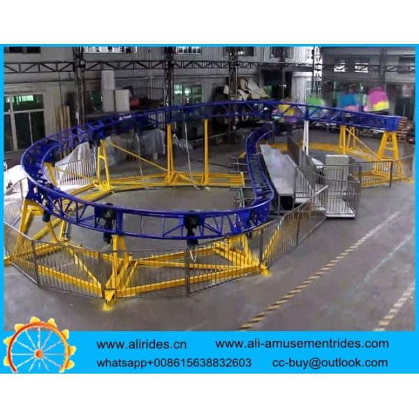 Factory Direct Price Mini Roller Coaster Type Family Safety Kiddie Amusement Spinning Roller Coaster