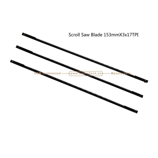 Scroll Saw Blade 153mmX3x10T/14T/17T/18T/24T Cutting wood,Plastic,Low-hardness metal