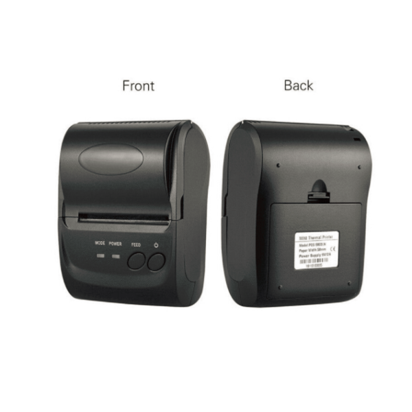 Portable Personal Digital Assistant Bluetooth 4.0 Thermal Printer Support Android / IOS System