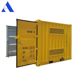 10ft Steel Grating Bundled Floor Ventilated Shutter Dry Container for Dangerous