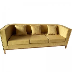 China Gentle Three-Person Sofa Home Hotel Furniture Living Room on sale