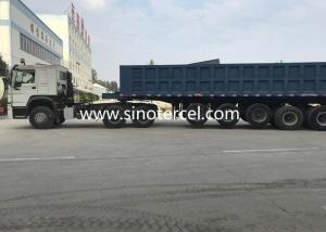 Quality Customizable Leaf Spring Steel Bulk Tipping Trailers For Sale for sale
