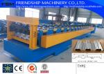 Galvanized Steel Floor Metal Deck Roll Forming Machine With 19 Forming Stations