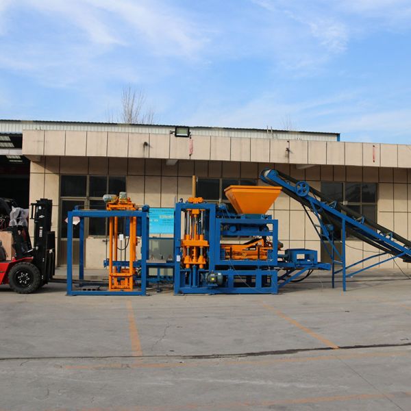 Halstec12-15 Automatic Cement Block Making Machine ISO9001 56.2KW