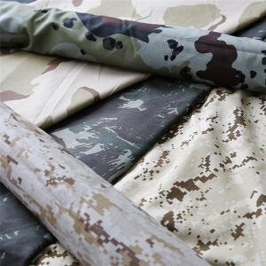 China 200gsm Blue Camo Fabric Purple Camouflage Material Twill 3/1 on sale