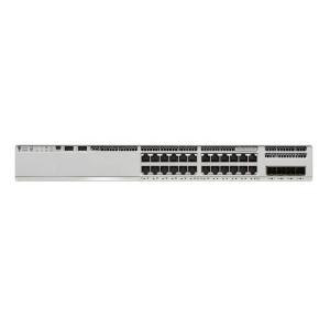 24-Port C9200L-24T-4G-E Network Switch with Fixed Redundant Fans and SNMP