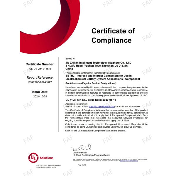 UL TUV Energy Storage Connector 250A Water Proof Socket Copper Bars Black