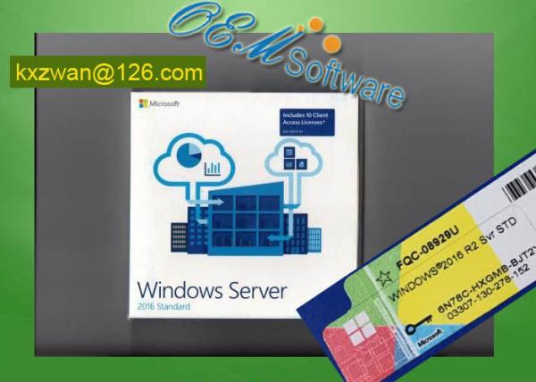 Buy Online Activation Windows Server 2016 Standard Key Retail Key With Download Link at wholesale prices