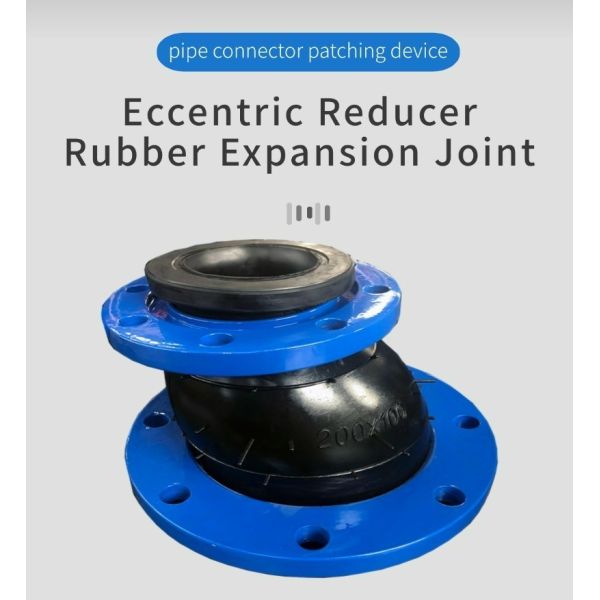 Eccentric Reducer Rubber Expansion Joint Chinese Standards GB/T American Standards ANSI German Standards DIN Must Match The Piping Eccentric Reducer