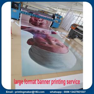 China Waterproof Digital Vinyl Banner Printing with Grommets on sale
