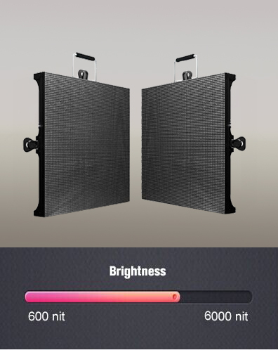 Sunrise P4.81 outdoor/indoor full color display for rent,cabinet Size500*1000*75mm