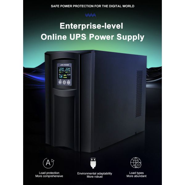 1000VA 1500VA 2000VA 3000VA UPS Power Supply With Built-In Surge Suppression
