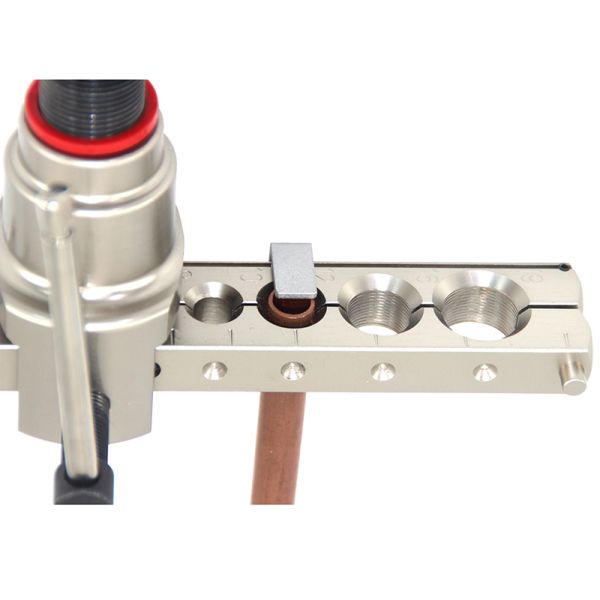 Dual Purpose Eccentric Flaring Tools Electric And Manual Operation Aluminum Alloy Softcopper/Aluminum/ Brass Pipe