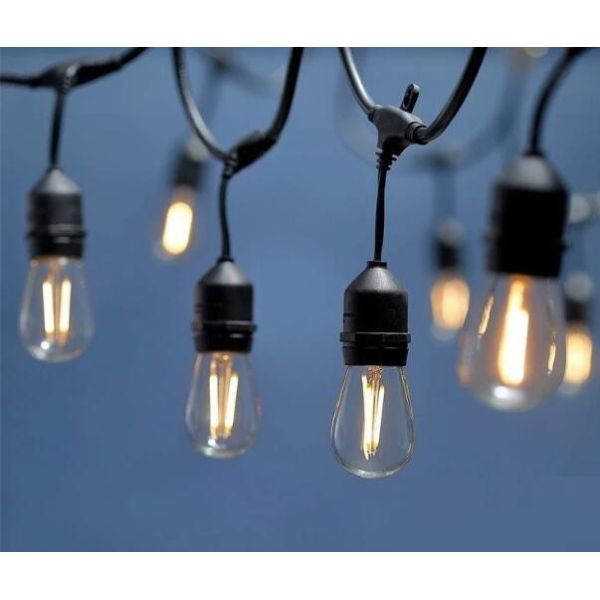 Controller Included 48 Foot Waterproof Outdoor LED String Lights