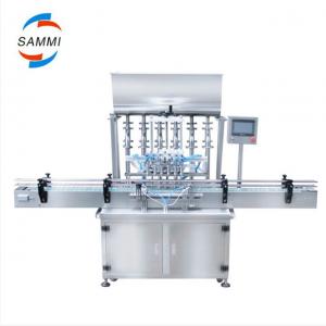 Quality Linear Juice Bottle Washing Filling And Capping Machine Automatic With 4 Heads Nozzle for sale
