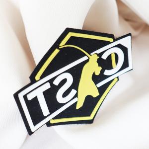 OEKOTEX Embossed Logo Washable Patches Negotiable Custom Patches