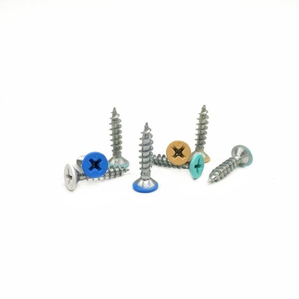DIN Stainless Steel Self Tapping Screws Countersunk Hexagonal Cross Mountain Wire For Lighting