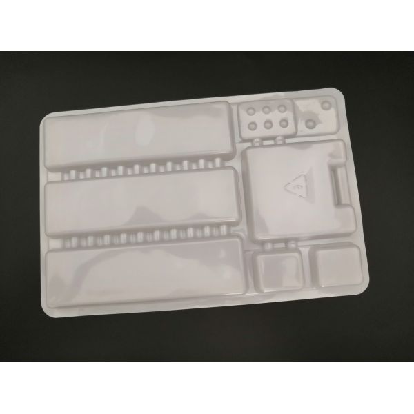 PVC Inside Smooth Surface Plastic Instrument Tray