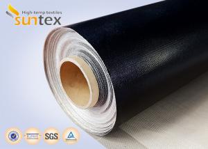 Quality High Temperature Thermocovers Ptfe Coated Glass Fabric 1 Side 17OZ Fire Barrier for sale