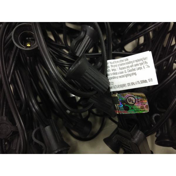 Wedding Garden G40 E12 Decorative String Lighting 100ft Globe String Light