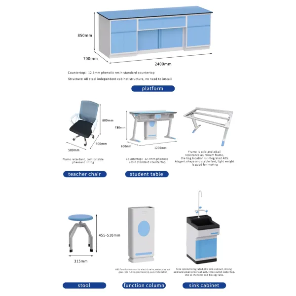 Biology Physics Used Lab High School Furniture Lab Bench