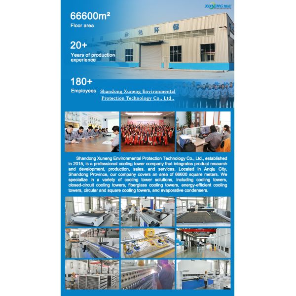Other Cooling Type Energy Saving Counter-flow Closed Loop Cooling Tower for Chemical Plant/Power Station 50000 KG