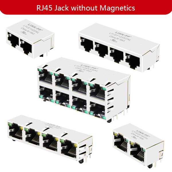 61500814221 Single Port Without Magnetics RJ45 Modules LPJEF191DNL