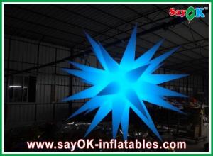 Quality Party Inflatable Lighting Decoration Star Shape Lighting Decoration 2m Dia for sale